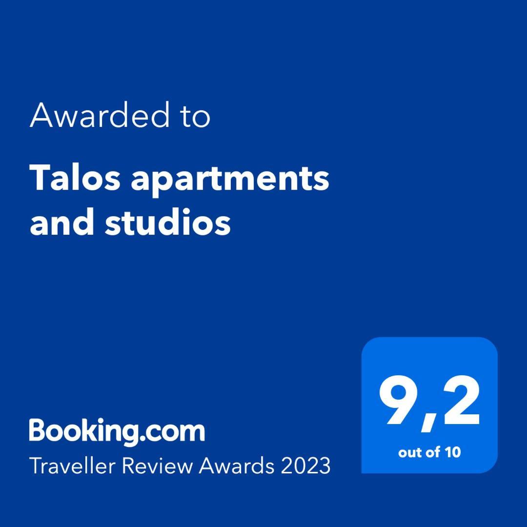 Talos Apartments And Studios Ираклион Экстерьер фото